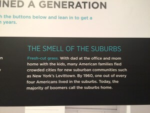 Scent Station: The Smell of the Suburbs